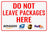 variant:027-Do Not Leave Packages Here