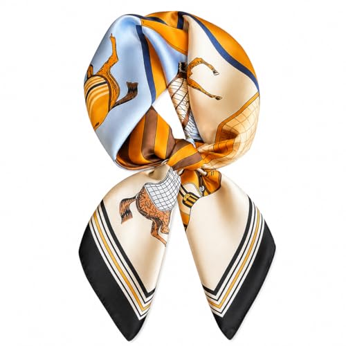 variant:Soft Yellow Equestrian Print