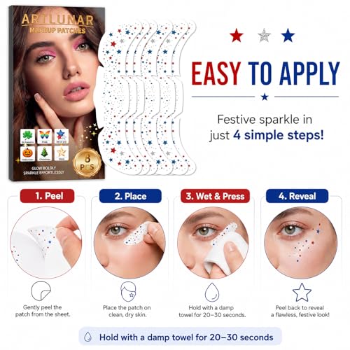 variant:Independence Day Makeup Patches 002
