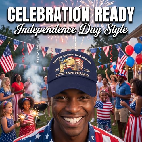 GoHere 250th Anniversary USA Hat for Women