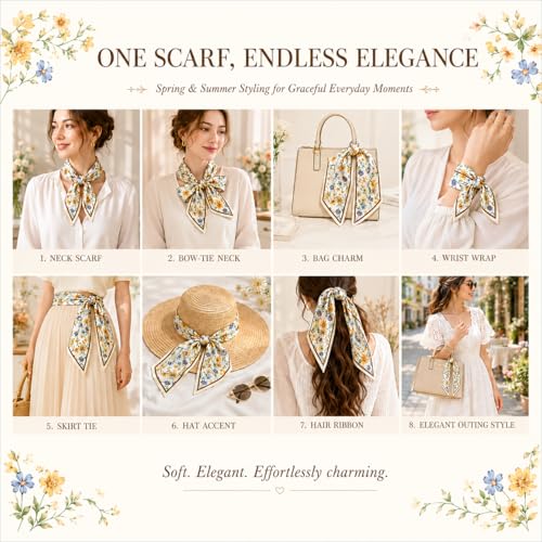 variant:Wildflower Floral Scarf