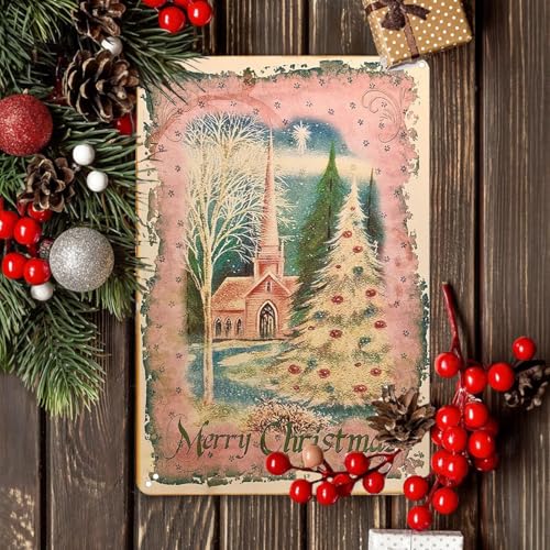 variant:Pink Christmas Church