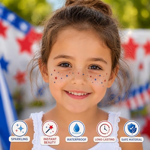 variant:Independence Day Makeup Patches 002