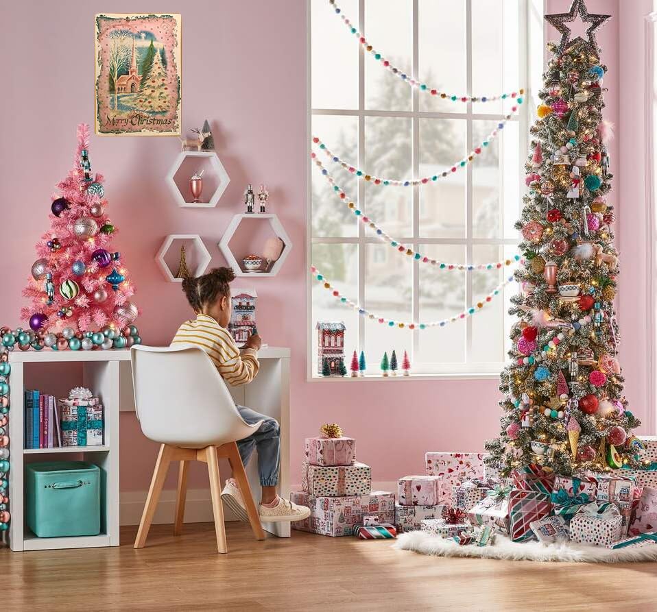 variant:Pink Christmas Church